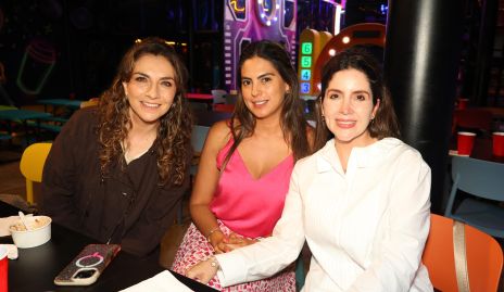  Alejandra Dip, Bárbara Berrones y Andrea Cervantes.