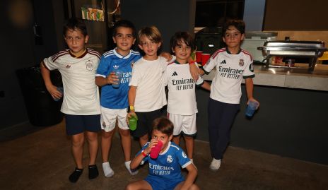  Pablo Pierdan, José Labastida, Santi Samañido, Franco Conde, Amadeo Calzada y Sebastián Guerra.