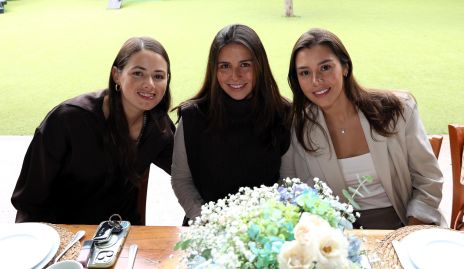  Marisol Aldrett, Andrea Cadena y Alejandra Padilla.
