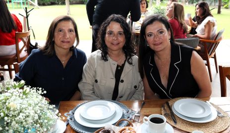  Maritere Cadena, Lucía Bravo y Elsa Lozano.