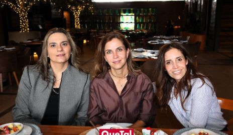  Claudettw Mahbub, Rocío Nieto y Ana Díaz.