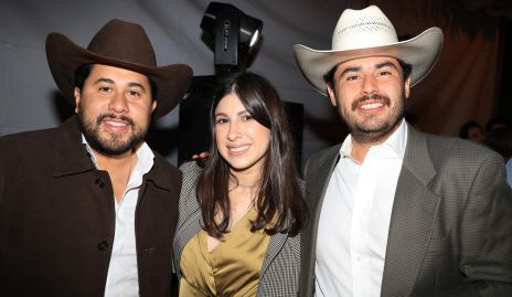  Jorge Rocha, Melissa Fernández y Jorge Álvarez.