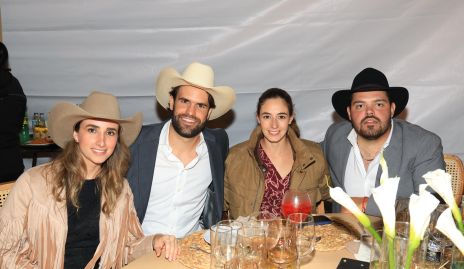 Ángeles Mahbub, Pato Maurer, María Reynoso y Diego Monjarás.
