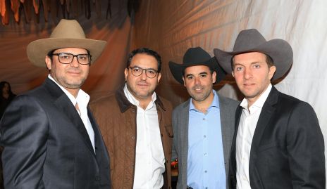  Javier Allende, Diego Valdés, Fernando Labastida y Jorge Hernández.