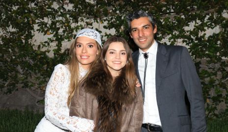  Marijó Macías, María Fernanda Guerra y Jerónimo Labastida.