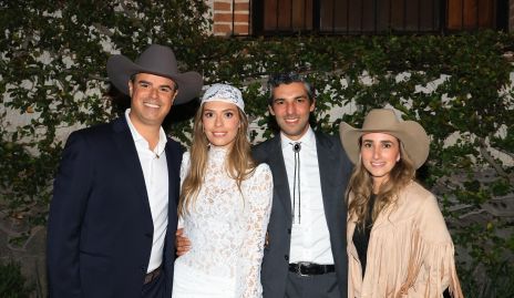  Santiago Labastida, Maria José Macías, Jerónimo Labastida y Ángeles Mahbub.