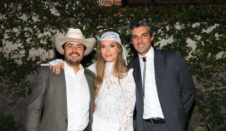  Jorge Álvarez, María José Macías y Jerónimo Labastida.