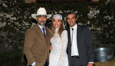  Mario Macías, María José Macías y Jerónimo Labastida.
