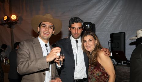  Mario Macías, Jerónimo Labastida y Consuelo Fernández.