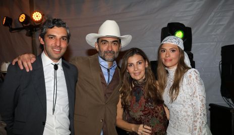  Jerónimo Labastida, Mario Macías, Consuelo Fernández y María José Macías.