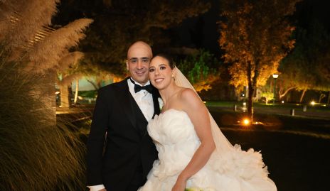  Fernando García y Ana Morales, ya son esposos.