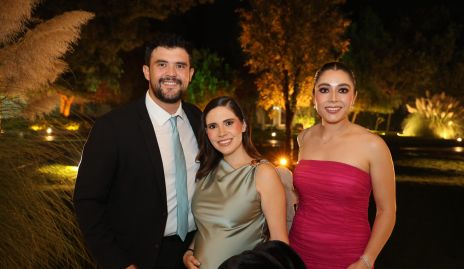  Alejandro Valadez, Luisa Magallanes y Lorena Cabral.