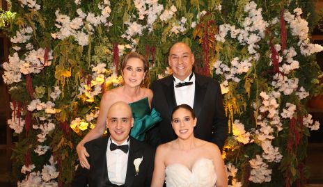  Ana Hunter, José Ángel Morales, Fernando García y Ana Morales.
