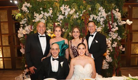  Ana Hunter, José Ángel Morales, Gabriela Mora, Gustavo García, Fernando García y Ana Morales.