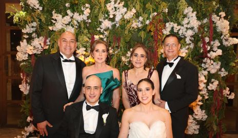  Ana Hunter, José Ángel Morales, Gabriela Mora, Gustavo García, Fernando García y Ana Morales.