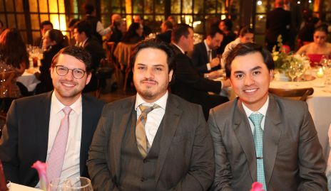  Santiago Hernández, Santiago Cardona y Diego Barba.