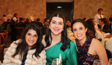  Guille, María Paula y Elena.