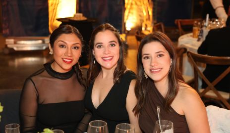  Isabella Terramoccia, María Meade y Gaby Alba.