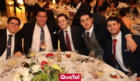  Alejandro, Ignacio, Mauricio, José y Carlos.