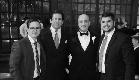  Andrés González, Carlos Cuadra, Fernando García y Fito.