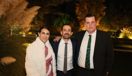  María Luisa Reyes, José Romo y Arturo Rodríguez.