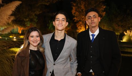  Brigith Martínez, Adolfo Tijerina y Fernando Rodríguez.