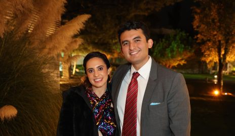  Elena Ricavar y Felipe Robledo.