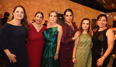  Liliana Meade, Dalel Kasis, Ana Hunter, Marily Tobías, Leticia Pérez y Rebeca Sandoval.