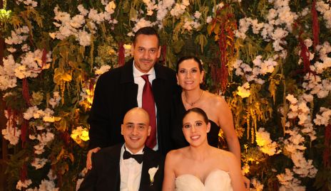  Federico Corona, Bárbara Morales, Fernando García y Ana Morales.