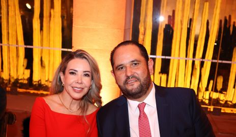  Evelyn Dorantes y Luis Rojo.