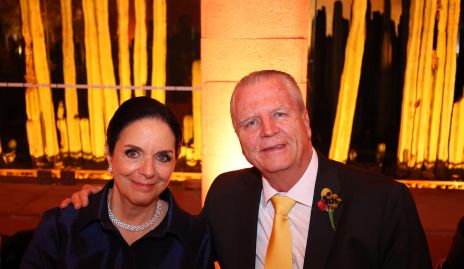  Pilar Candia y Jorge Palomar, papás de la novia.