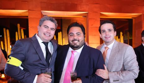  Los primos, Héctor Gordoa, David González y Chuy González.