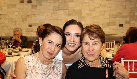  Lucía Rangel, Valeria Rangel y Verónica Rangel.