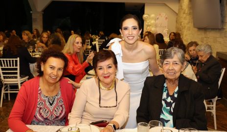  Mily Morales, Maru Tamez, Valeria Rangel y Nena Ambriz.