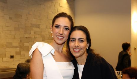   Valeria Rangel y Lourdes Torres.