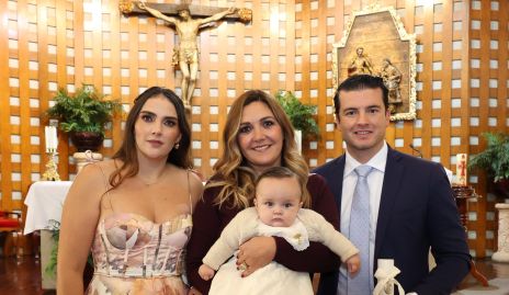  Andrea Rossel, Paola Insua, Lucca Aranda y Alejandro Aranda.