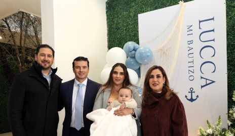  Amaro Insua, Alejandro Aranda, Andrea Rossel, Lucca Aranda y Laura Limón.