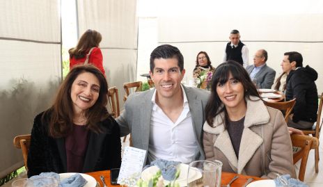  Jenny Rossel, Daniel Argüelles y Natalia Ostos.