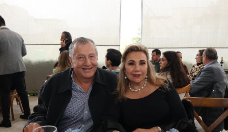  Jorge Rossel y Claudia García, abuelos de Lucca.