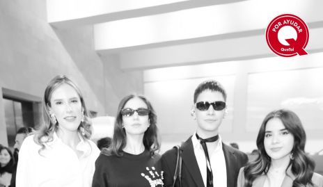  Andrea González, Estefanía Azuara, Juanpa Martínez y Tania Torres.