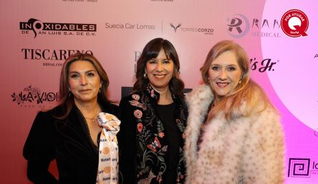  Paty Juárez, Claudia Nava y Gabriela Dorador.