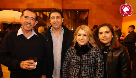  Félix Bocard, Juan Carlos Juárez, Carmenchu y Lorena.