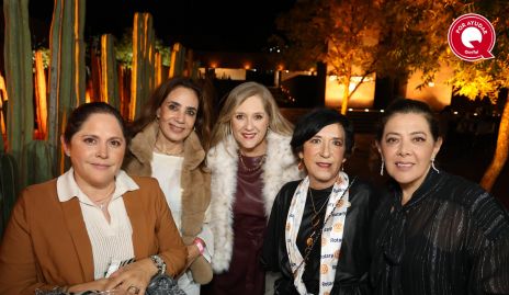  Alejandra Ruiz, Cristina Chevaile, Gabriela Dorador, Lioba Goytortua y Mónica Nogués.