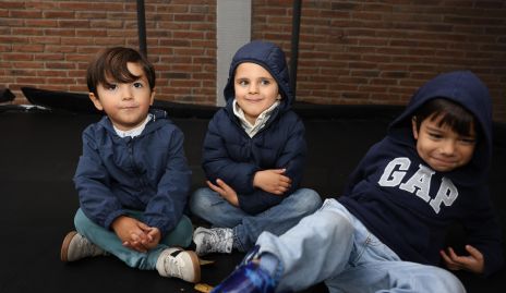  Carlos, Braulio y Andrés.