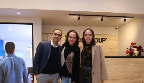  Daniel Gámez, Ana Ordóñez y Patricia Ordóñez.