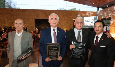 Jesús Conde, Joaquín Herrán, Oscar Alarcón y Fernando Delgadillo.