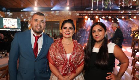  Osmar Quintero, Guadalupe Izanami Viera y Yaqui.