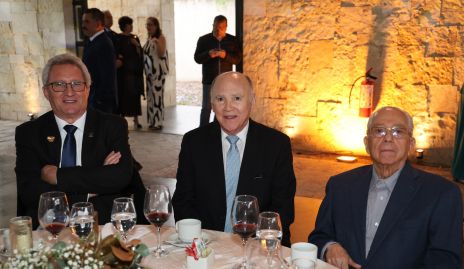  Jorge Robledo, Víctor Guzmán y Vicente Nieto.