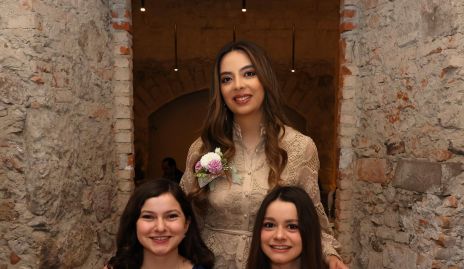  Paula Córdova, Ana Contreras, Susana Ramírez.