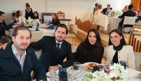  Pablo Torres, Fabián Martínez, Carolina Gutiérrez y María José Salgado.